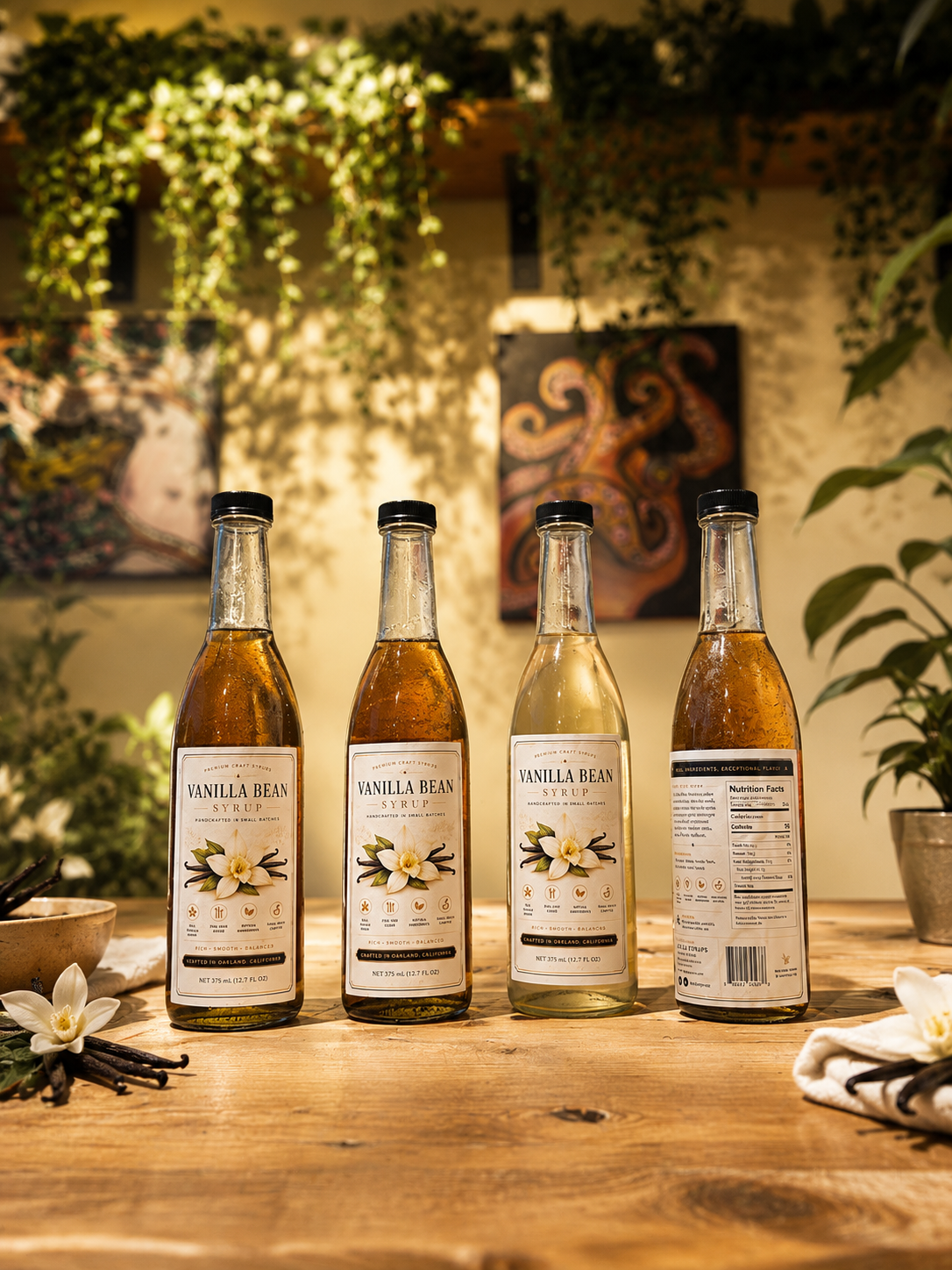 Layla Vanilla Syrup | Premium Coffee & Beverage Syrup (375 ml)